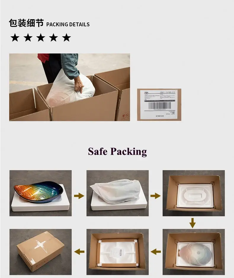 Thumbnail: Butterfly-shaped Washroom Countertop Sink Hand Wash Pool Art Basin Tap