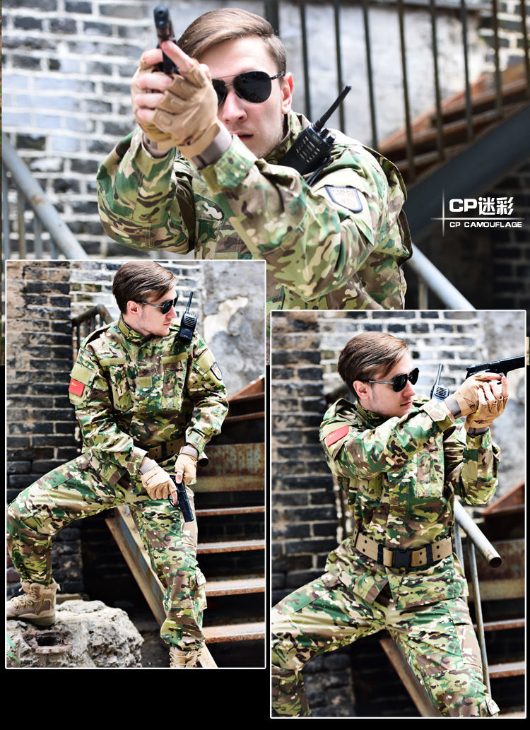 Миниатюра: Hiking Sport Jacket + Pants Hunting Clothes Ghillie Suit Training Uniform