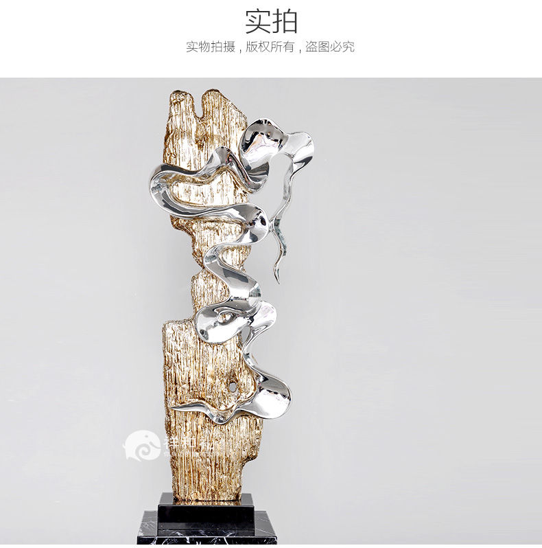 Miniatura: Entrance Decoration Hotel Lobby Floor Sculpture Large Abstract Crafts