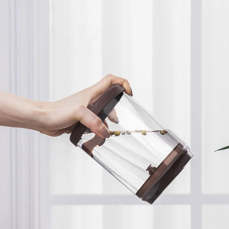 थंबनेल: Coffee Beans Vacuum Sealed Glass Food Storage Moisture-proof Air Extraction 