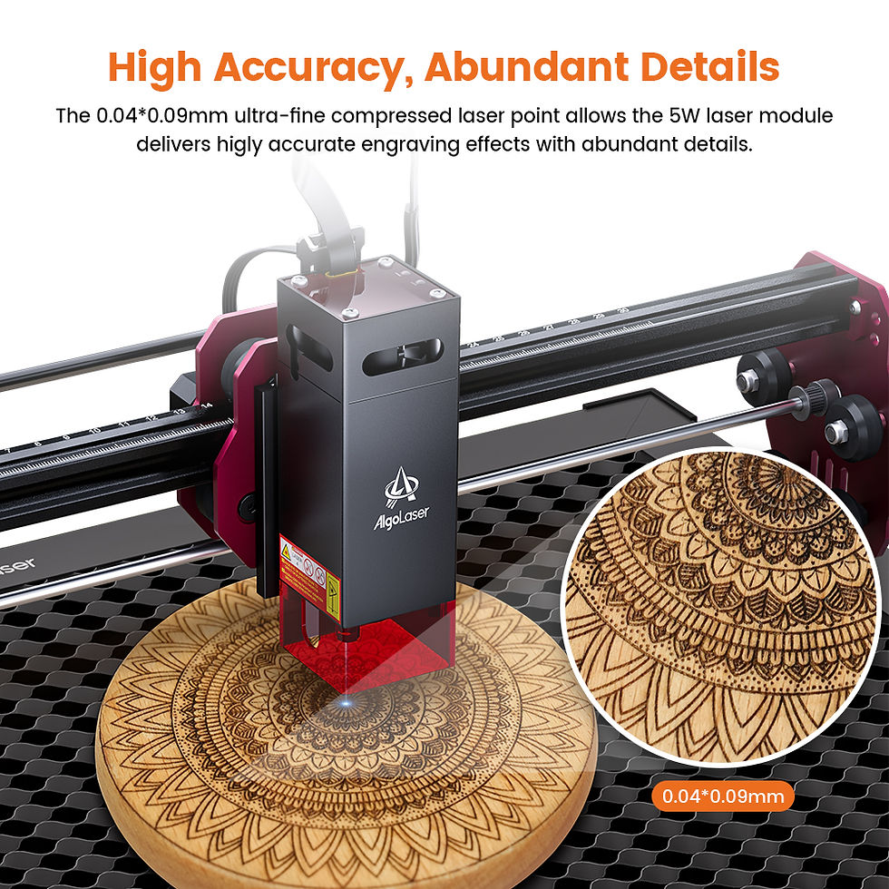 Miniatura: DIY Mini 5W Laser Engraver Cutter Portable Logo Printer Woodworking CNC Machine