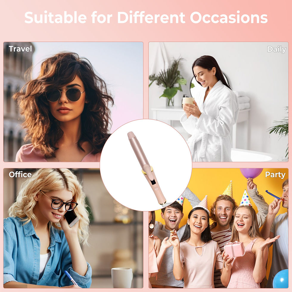 Миниатюра: Curling Iron Ceramic Hair Curler Small Curling Wand Portable Travel 