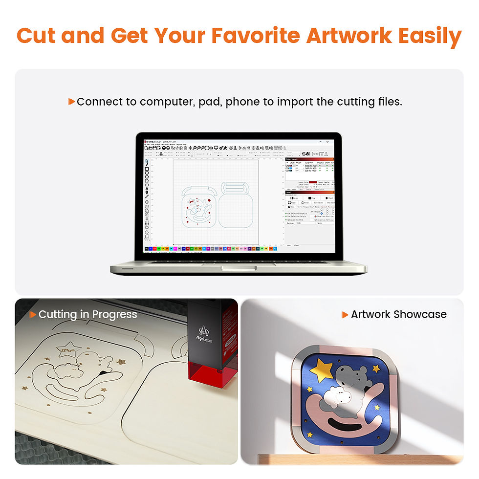 Miniatura: DIY Mini 5W Laser Engraver Cutter Portable Logo Printer Woodworking CNC Machine