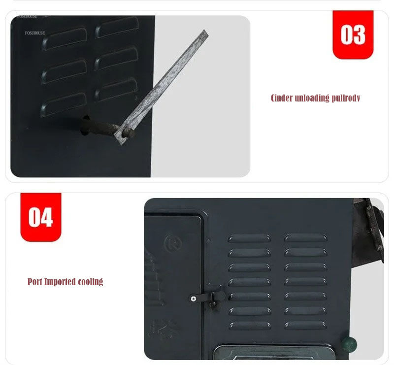 Miniatura: Outdoor Stoves Firewood Portable Camping Burner Home Stoves Kitchens Travel 