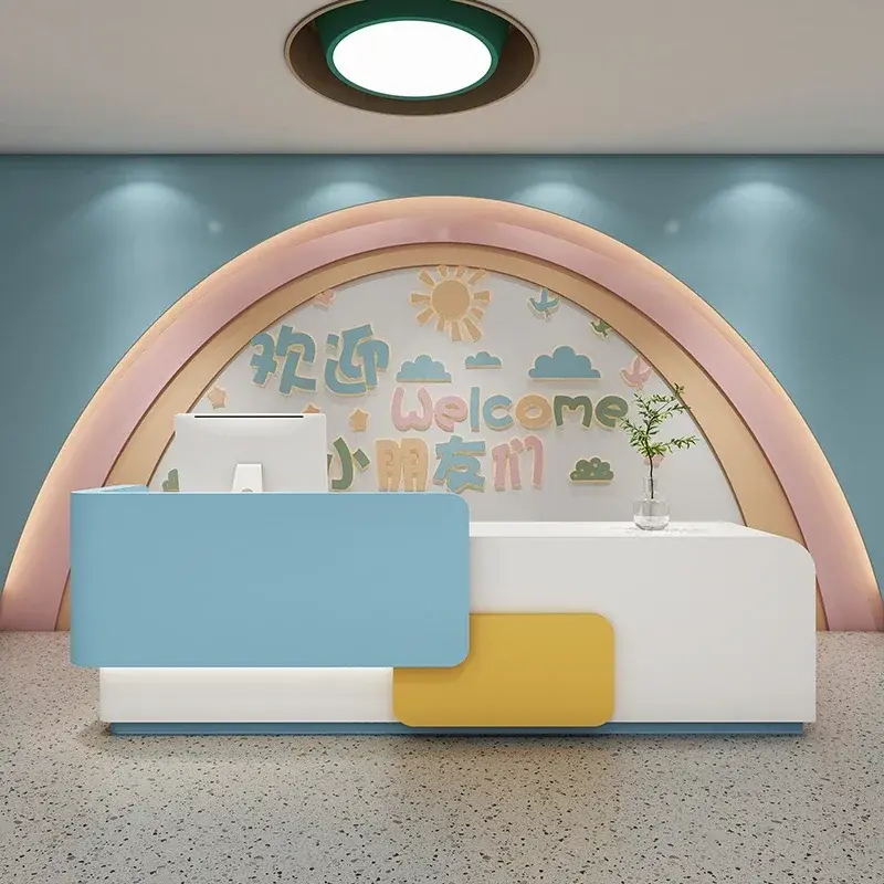 Miniaturbild: Furniture Stores Reception Hairdressing Cashier Table Salon Aesthetic Counter