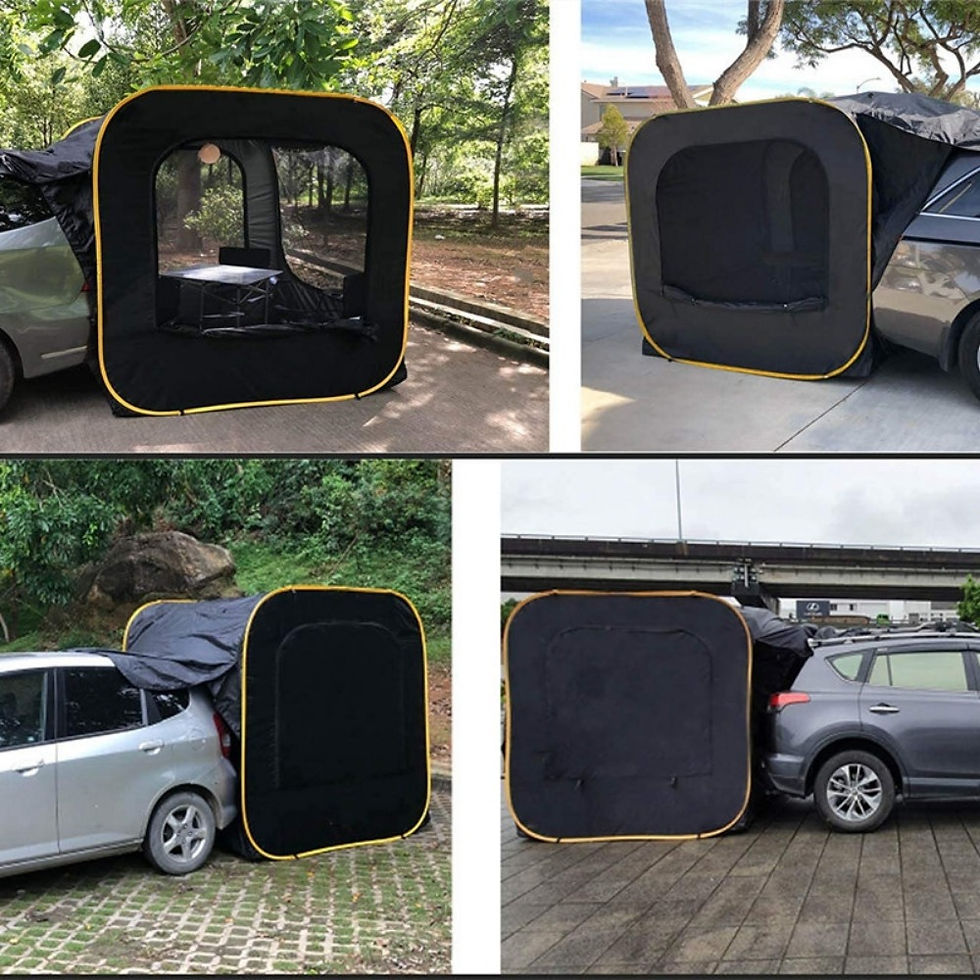 Thumbnail: Car Rear Extended Tent Automatic Pop Up 4-6 Person Tents Outdoor Camping