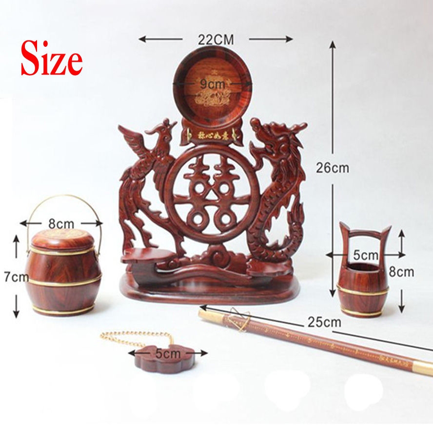 Thumbnail: Rosewood Art Set for Art Wedding gifts Painting Calligraphy Supplies Traditional