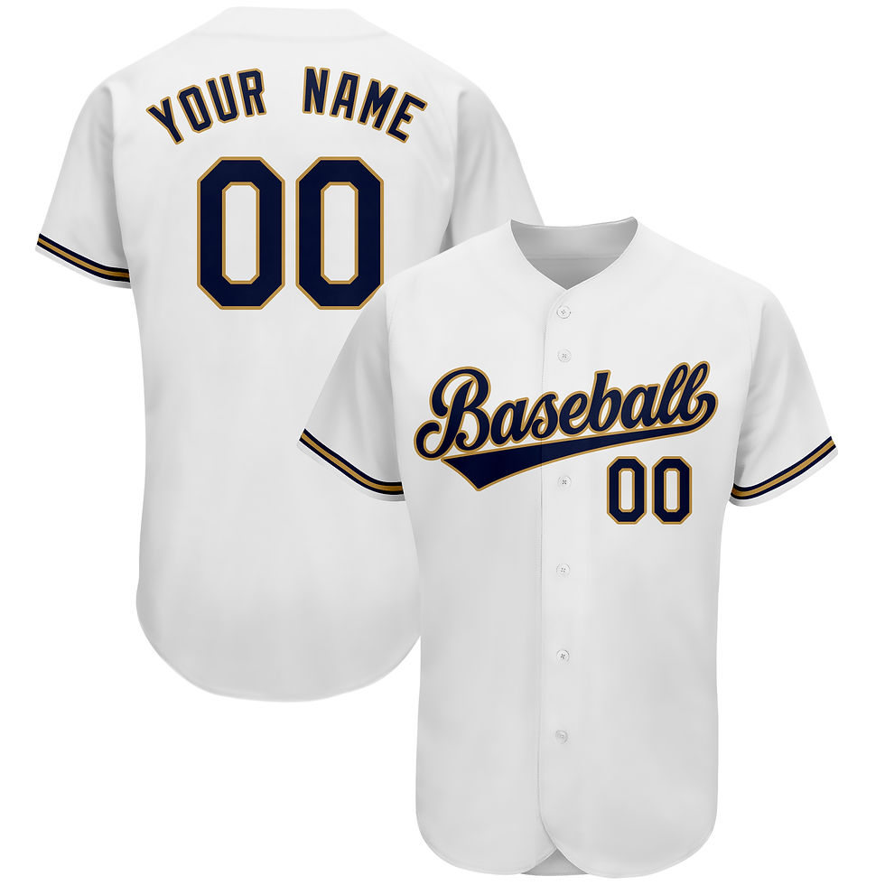 Thumbnail: Custom Embroidered Baseball Shirt Baseball Jersey Stitched Sewing Softball