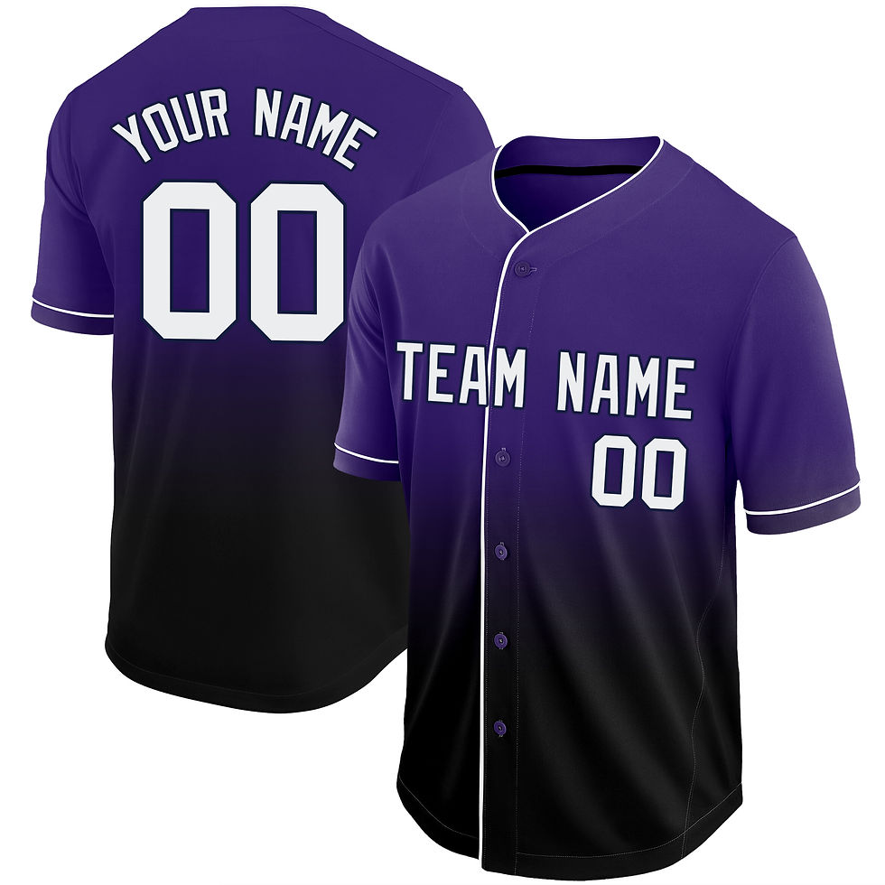 Μικρογραφία: Baseball Jersey Custom Sewing Number Baseball Shirt Softball Training Uniform