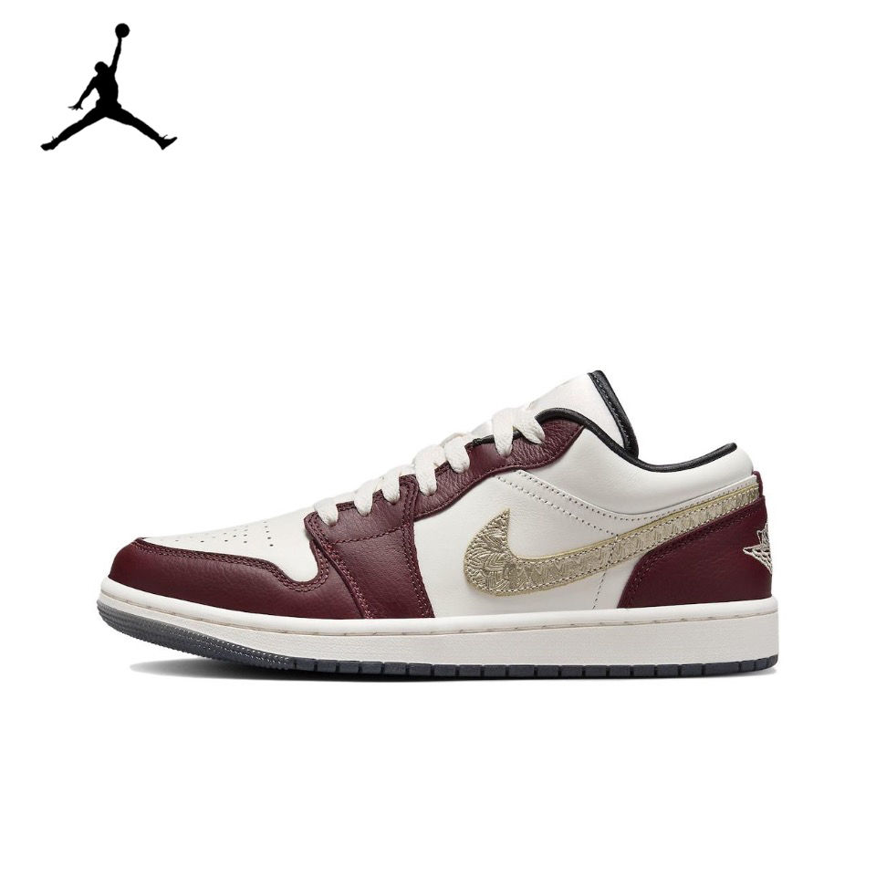 ภาพขนาดย่อ: Original Air Jordan 1 Low "Panda""Oreo" Men Women Retro Basketball Sneakers