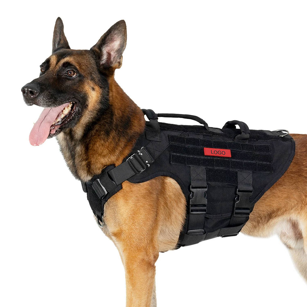 Thumbnail: Tactical Dog Harness Vest K9,Reflective Training Tactical 