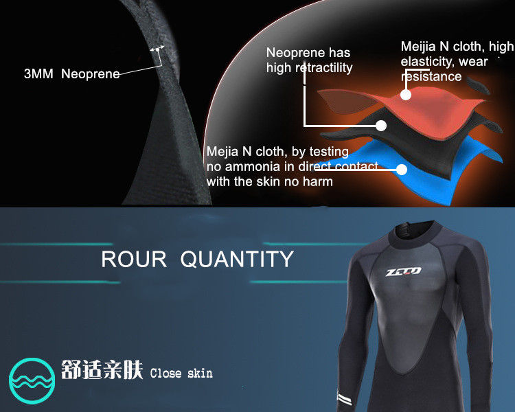 Миниатюра: Neoprene Surfing Scuba Snorkeling Full Body Diving Suit Keep Warm Swim Clothes