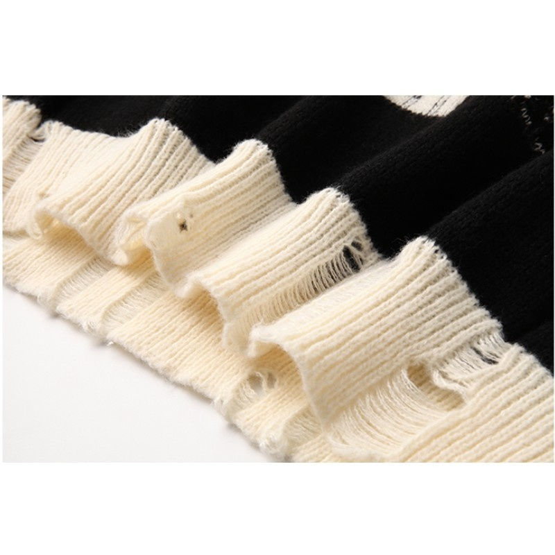 Thumbnail: Men Sweater Knitwear Top Stripe Casual Knit Vintage Jersey  