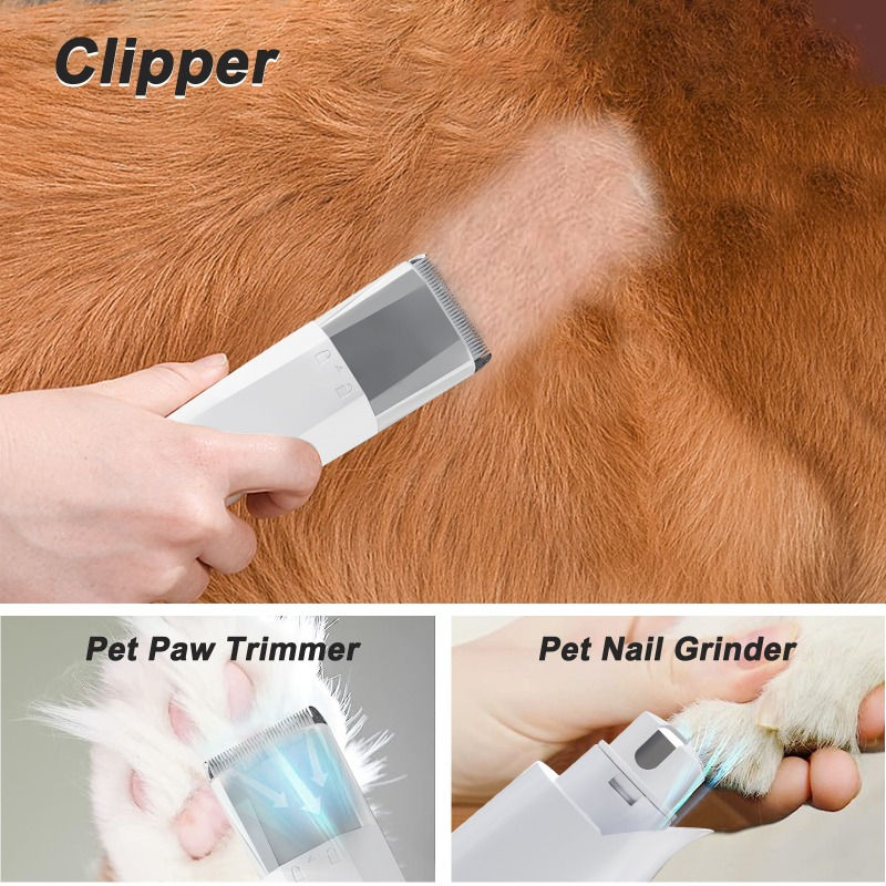 Thumbnail: Multi-functional Pet Grooming Device 7-in-1 Dog Cat Kit Cross-border Vacuum