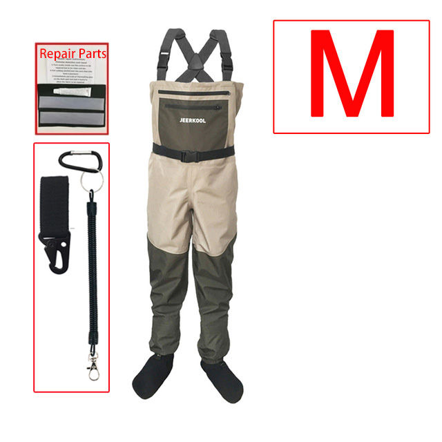 Миниатюра: Waterproof Hunting Fishing Waders with Neoprene Socks for River Sea Fishing