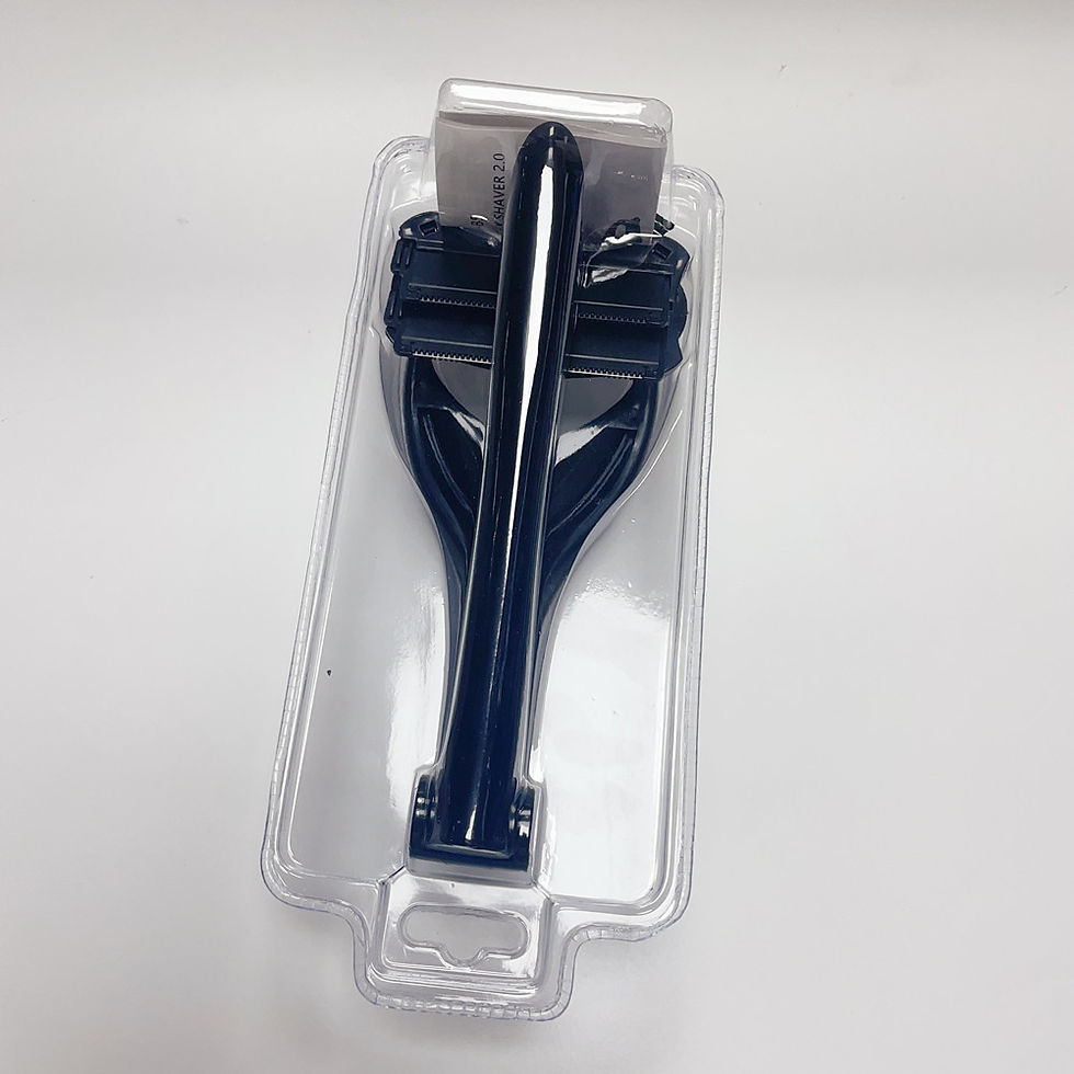 縮圖：Painless Back Shaver Hair Remover Long Handle Portable Foldable Shaver Body Care