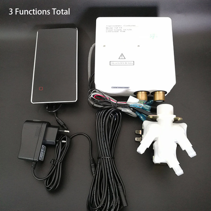 Thumbnail: Shower Controller Thermostat Mixing Valve Shower Panel Faucet Smart Display