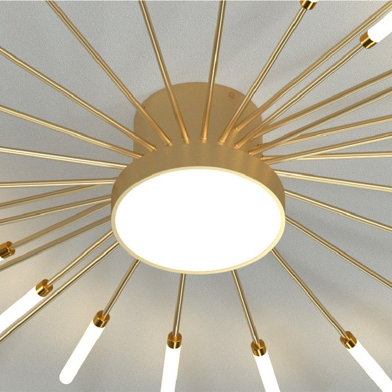 Miniatura: Ceiling Light Bedroom Living Dining Room Fireworks Shape Lamp Ceiling Chandelier