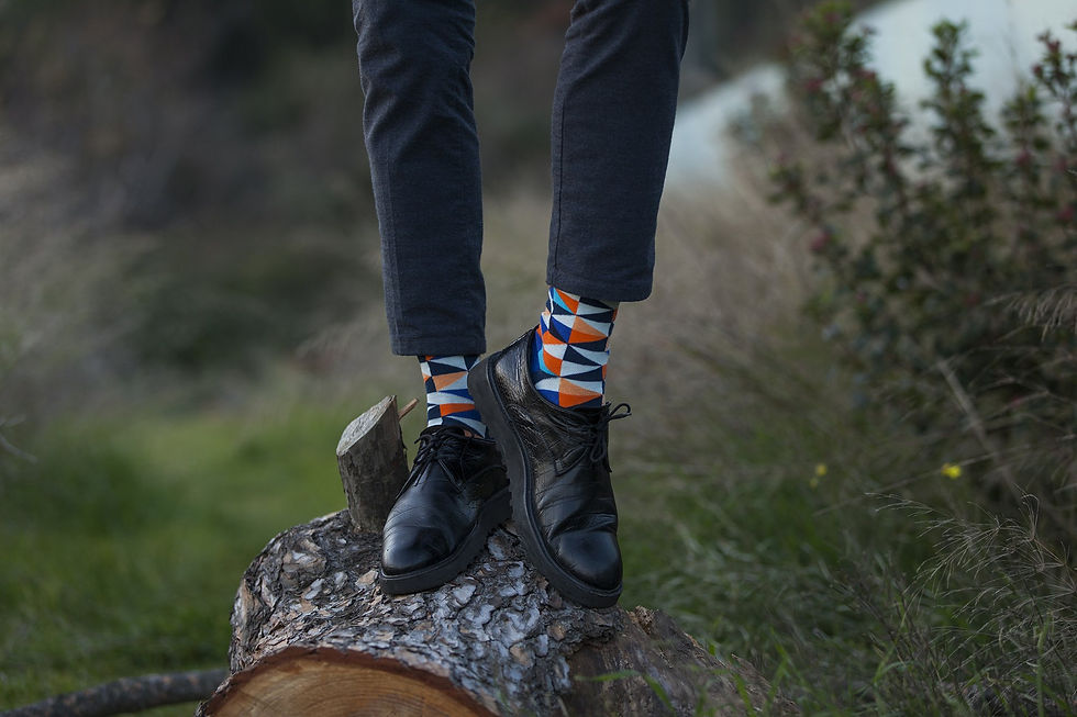 Thumbnail: Men's Fashionable Mix Set Socks