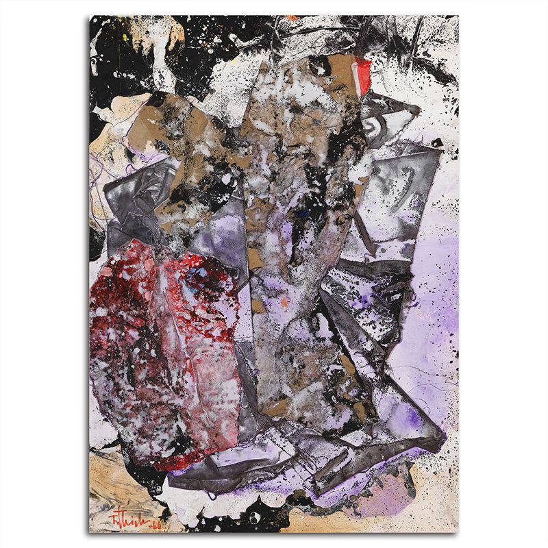 ภาพขนาดย่อ: Abstract Design Decorative Texture Canvas oil Painting Art Modern Home Decor
