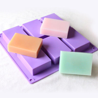 섬네일: New 6-Cavity Rectangle Soap Mold Silicone Craft DIY Making Homemade Cake Mould