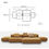 ภาพขนาดย่อ: Modular Sofa Salon Minimalist Modern Design Sectional Lounge Living Room Sofas