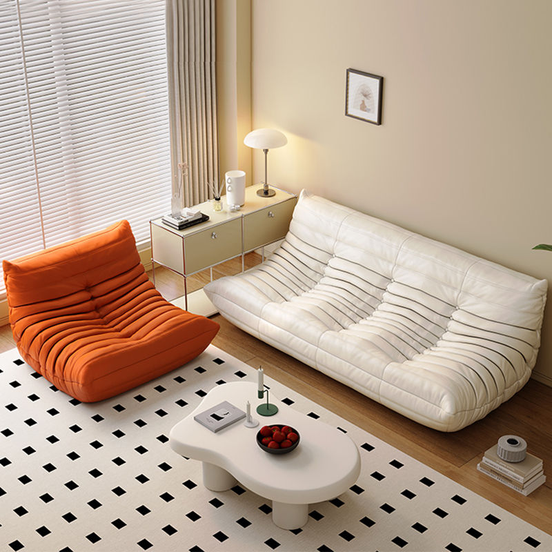 Thumbnail: White Living Room  Modern Double Comfortable Bean Bag Sofa Lazy 