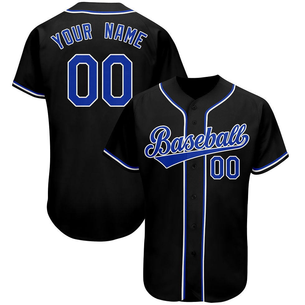 Thumbnail: Custom Embroidered Baseball Shirt Baseball Jersey Stitched Sewing Softball
