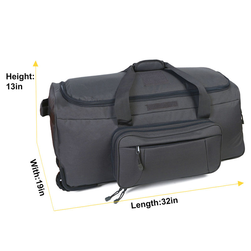 Thumbnail: 124L Large Capacity Outdoor Camping Travel Bag Large Trolley Case Waterproof 