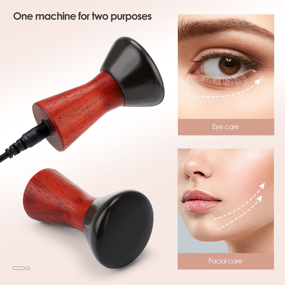 Thumbnail: Hot Stone Electric Gua Sha Massager Bian Stone Body Warm Moxibustion Device
