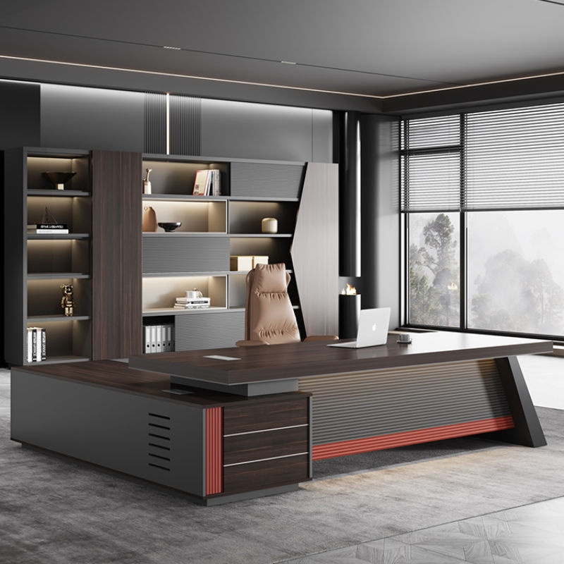 Miniaturbild: Executive Office Desk Pc Drawers Office Furniture