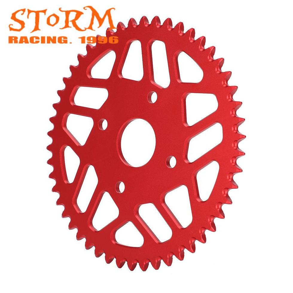 Miniature : Motorcycle Rear Chain Sprocket For Powersports Mini Bike Silver Parts