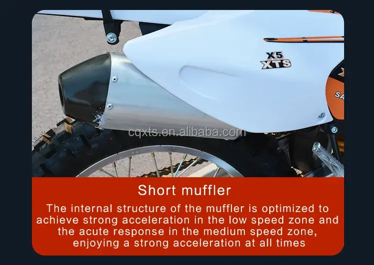 الصورة المصغرة: Enduro Dirt Bike 150cc 250cc Off Road Motorcycle Gas Pit Bike Air Cool