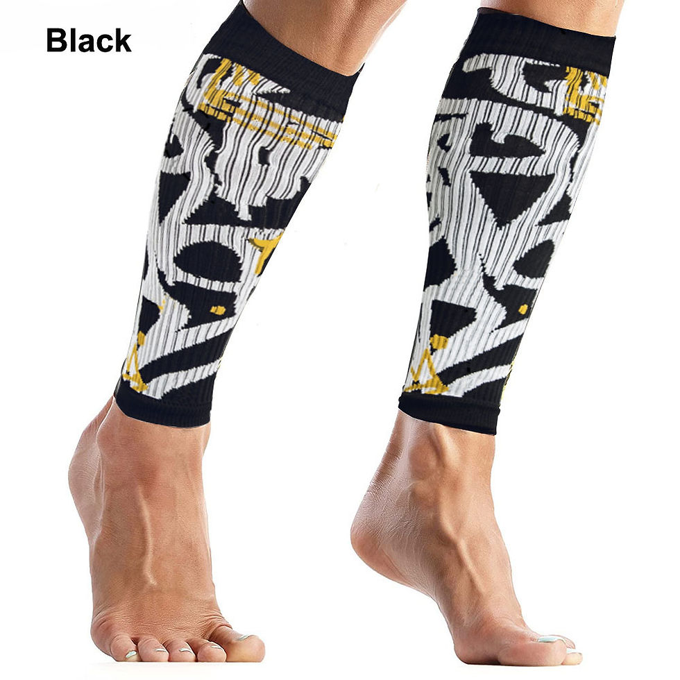 Thumbnail: Compression Sleeve, Sleeves Legs Comfortable Secure Footless Socks Fitness
