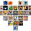 Thumbnail: Hand Blown Glass Wall Art Plates Living Room Blue Color Murano Glass Boards