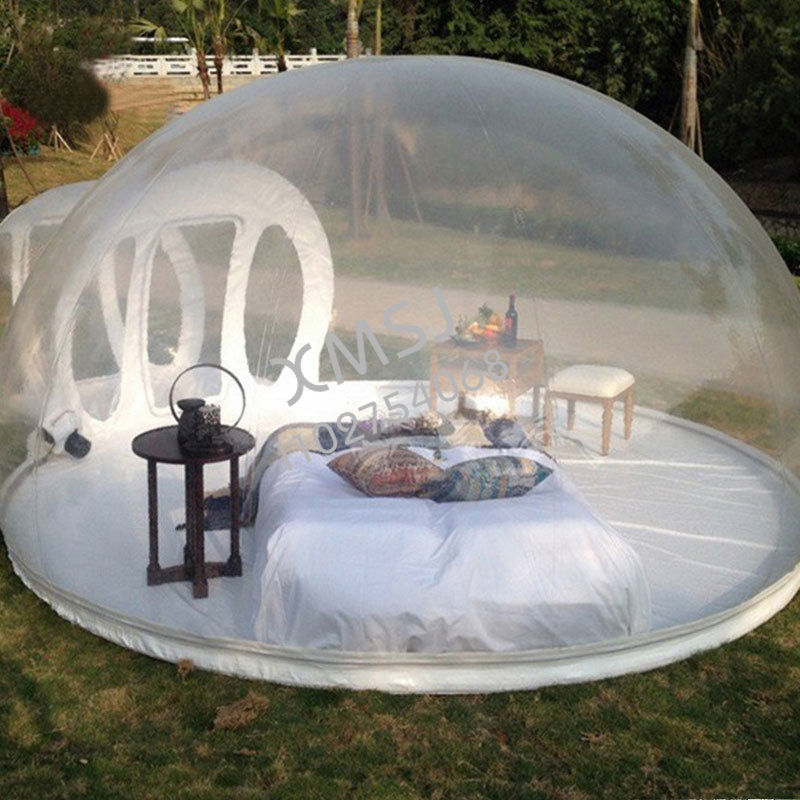 Thumbnail: Outdoor Camping Inflatable Bubble Tent Large DIY Home House Backyard Camping 