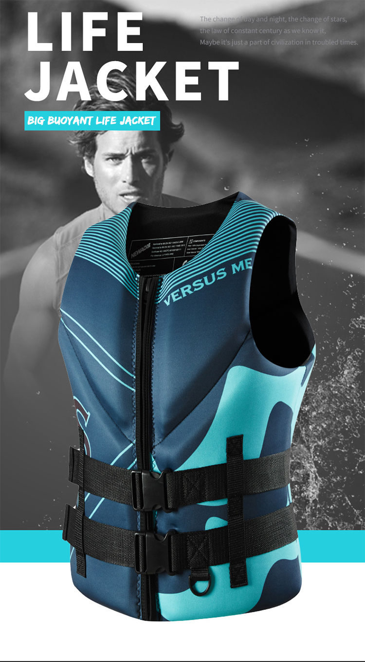 サムネイル： Life Vest Adults Surf Vest Kayak Wakeboard Raft Ski Water Sports Life Jacket