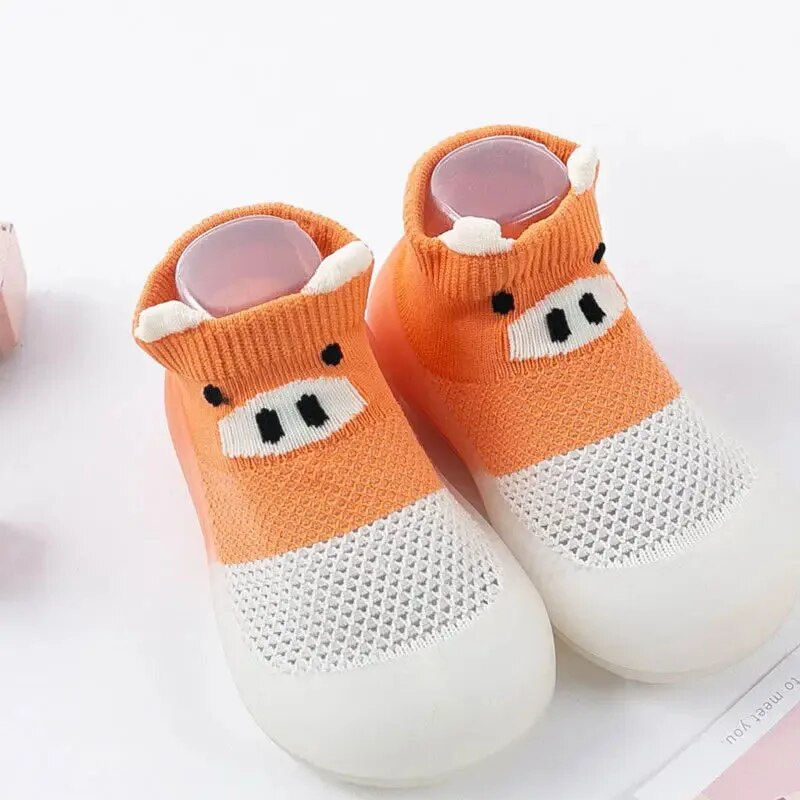 Hình thu nhỏ: Children's Shoes Baby Soft Bottom Breathable Footwear Cotton Baby Socks Shoes