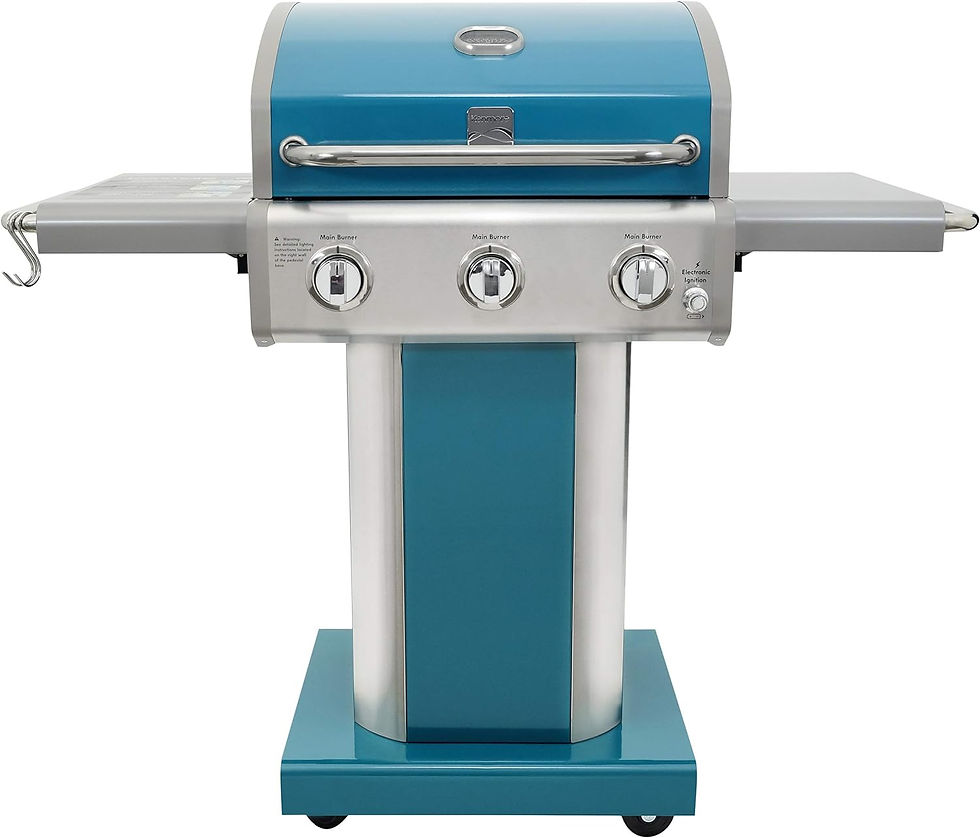 サムネイル： Kenmore 3-Burner Outdoor BBQ Grill 
