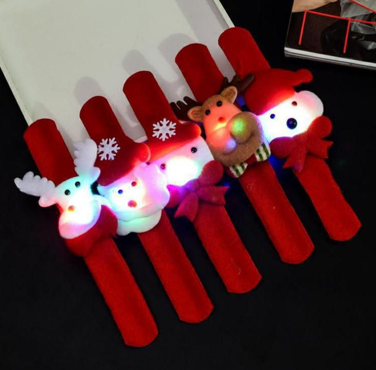 Thumbnail: Christmas Headband Light Up Hat Glasses Pen Brooch Accessories Decoration 
