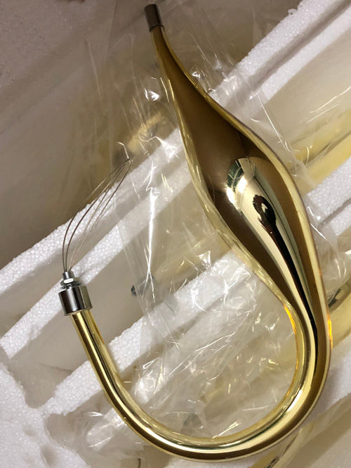 Miniatura: Large Chandelier Light For Foyer Staircase Lobby Swan Neck Chandelier