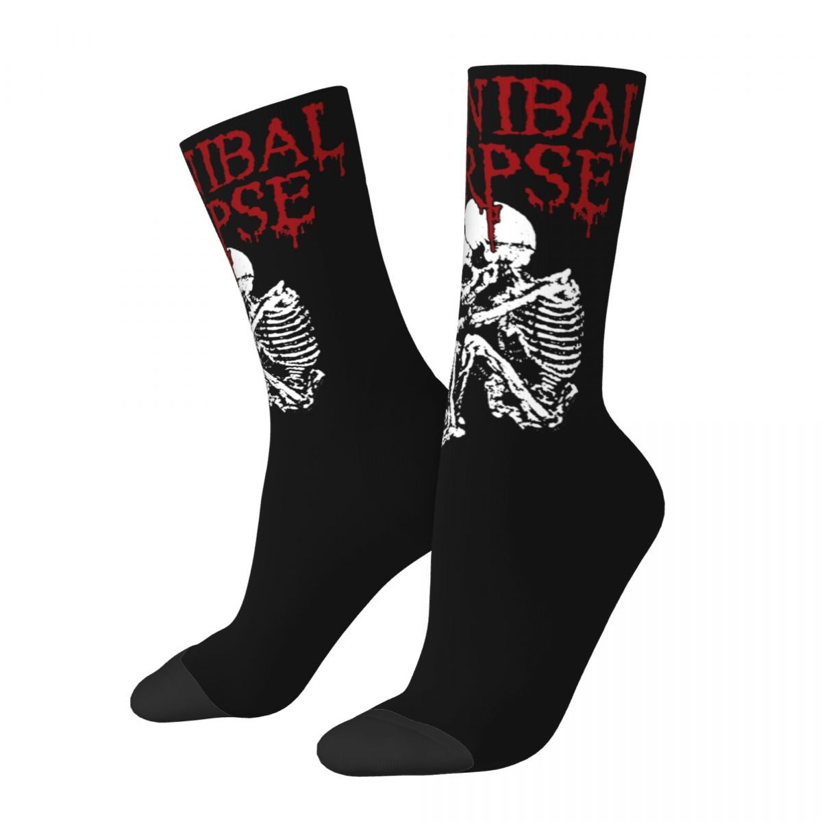 Retro Cannibal Corpse Metal Skateboard Socks