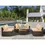 Miniaturbild: 7 Pieces Patio Furniture Set, Modular Sectional Rattan Wicker Patio Set