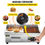 サムネイル： Electric Flat Electric Countertop Griddle Stainless Steel Griddle BBQ Kitchen