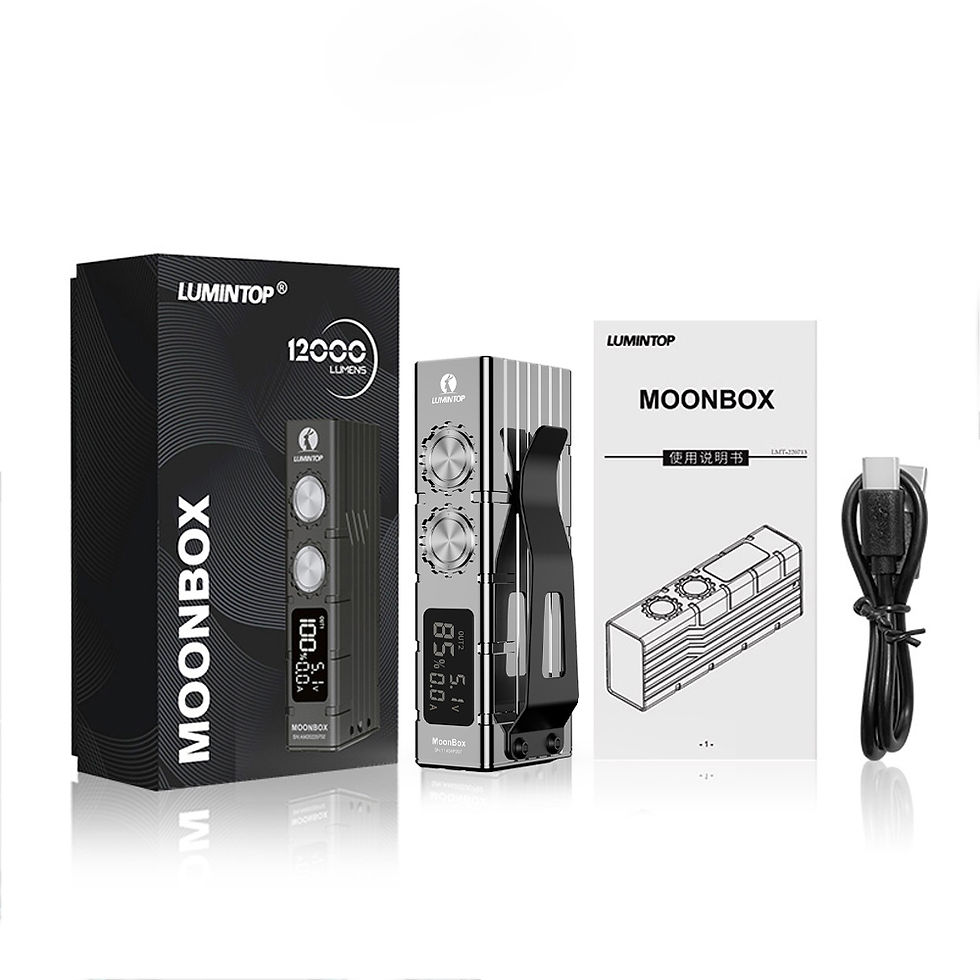 Thumbnail: Camping Lantern Outdoor Fishing Lamp LED Flashlight USB C Charging Lamp 