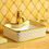 Thumbnail: Golden Wash Basin Bathroom Fixture Modern Kitchen Bathroom Counter Basin