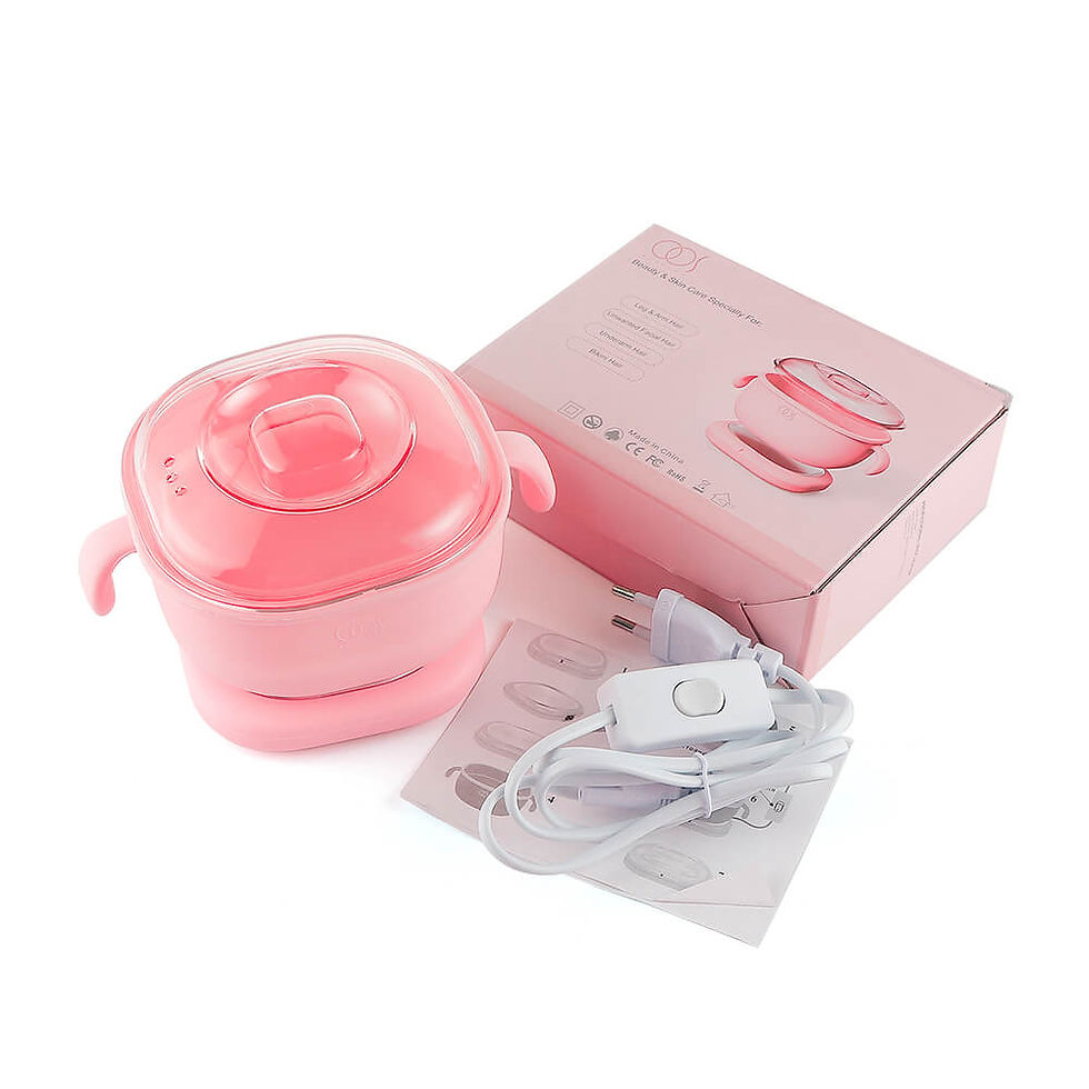 الصورة المصغرة: Silicone Bowl Wax Heater Machine Hair Removal Wax-melt Base Pot Melter