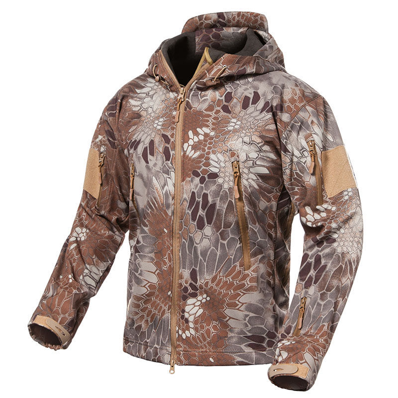 Миниатюра: Waterproof Lurker Shark Military Tactical Jacket Warm Windbreaker Hooded Coat 