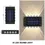 縮圖：Solar Wall Lights Outdoor Waterproof Led Solar Lamp Up And Down Luminous