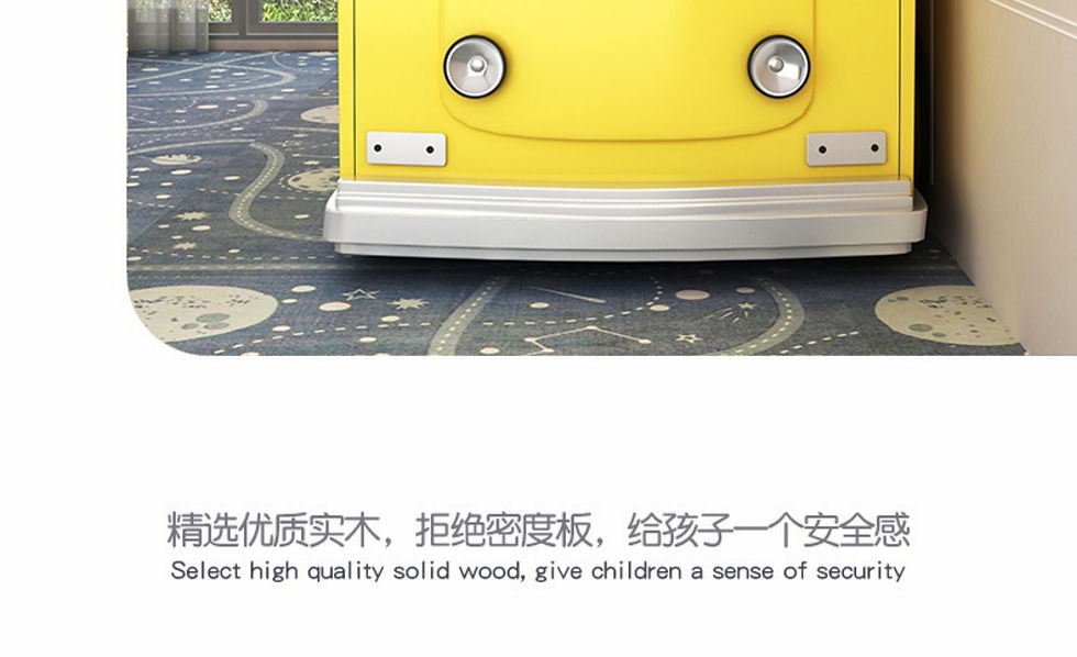 Hình thu nhỏ: Children's Bed Villa Furniture Creative High Bunk Bed Car Men & Women